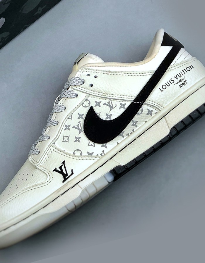 NIKE SB Dunk Low x Louis Vuitton  jointly signed Sports and leisure board shoes